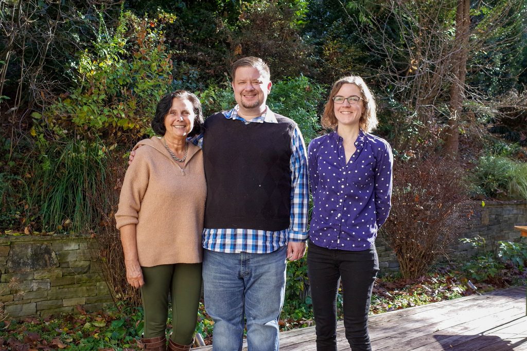 Marion Ellis, Brian LaBrie, Emily Taff